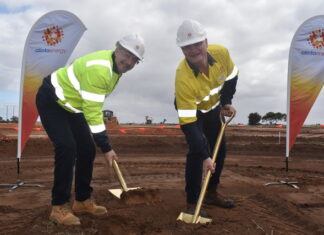 Hub construction begins at Reeves Plains